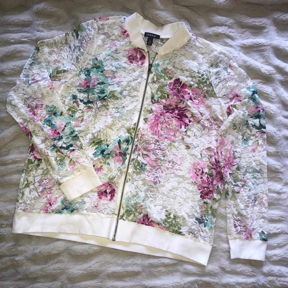 Flower Torrid jacket